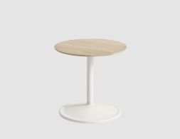 Oak White Soft Side Table