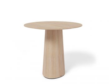 P.O.V. Table 460 Round - Solid European Oak Top / Natural Base image