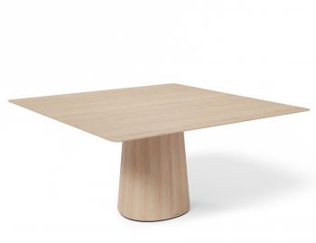 P.O.V. Table 462 - Square - Solid European Oak Top / Natural Base image