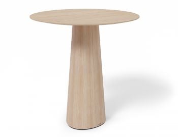 P.O.V. Table 463 Round - Solid European Oak Top / Natural Base image