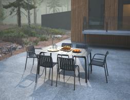 L 1 Roku Diningset160 Charcoal22