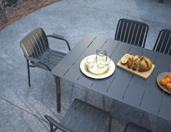 L 3 Roku Diningset160 Charcoal2