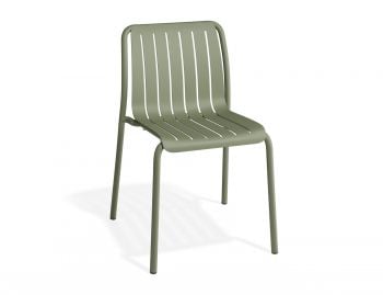 Roku Outdoor Dining Chair Matt Eucalyptus Green By Bent Design  image