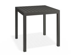 P 1 Halki Table 77x77 Charcoal