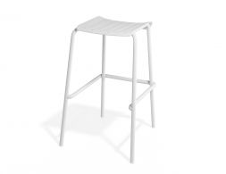 P 2 Roku Backlessbarstool White