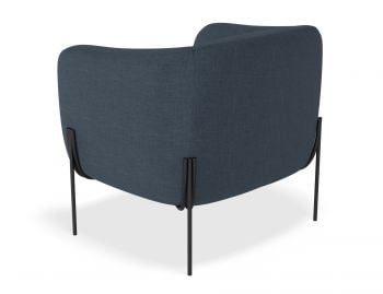 Belle Lounge Chair in Midnight Blue by Bent Design image