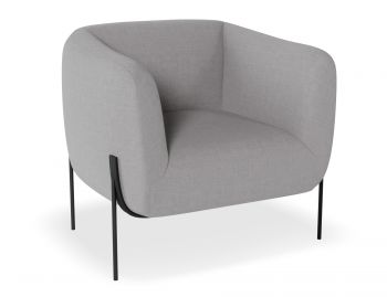 Belle Lounge Chair in Cloud Grey by Bent Design image