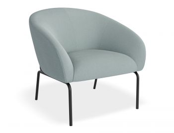 Solace Lounge Chair in Sky Blue by Bent Design image