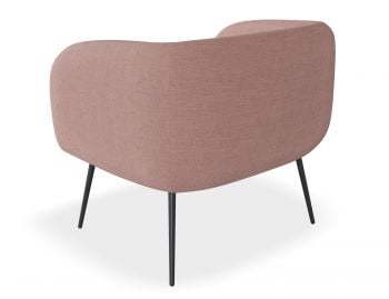 Amour Lounge Chair in Blush Pink by Bent Design image