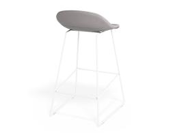 P 2 Pop 65cm Lightgreyfabric Whiteframe