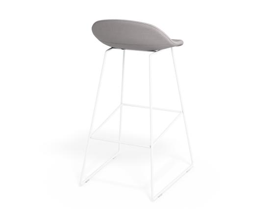 P 2 Pop 75cm Lightgreyfabric Whiteframe