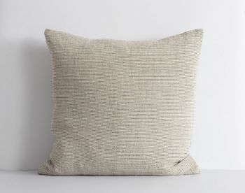 Sandridge Cushion Linen Black by Baya image