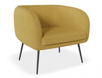 Amour Lounge Chair in Tuscan Yellow by Bent Design image