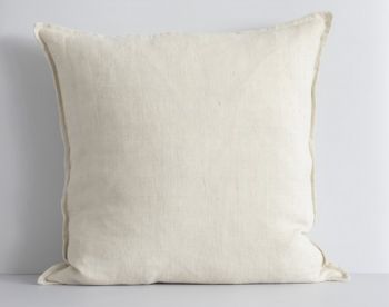 Cassia Feather Cushion Almond by Baya image