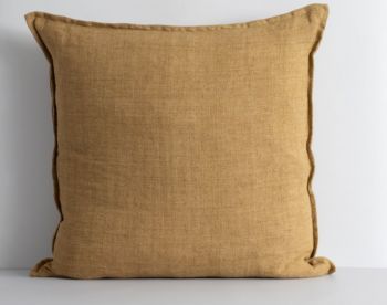 Cassia Feather Cushion Cumin by Baya image