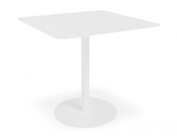 Roku Cafe Table Matt White by Bent Design image