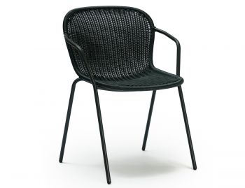 Elliot Outdoor Armchair Charcoal Frame Charcoal Seat by Feelgood Designs image