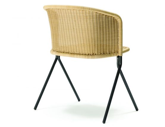 Kaki Natural Natural Armchair