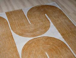 C145167301 Rug Collection Viper Rug Golden Detail 05