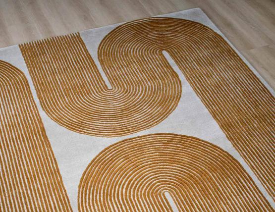 C145167301 Rug Collection Viper Rug Golden Detail 05