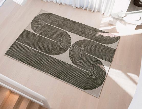 C145167303 Rug Collection Viper Rug Olive Lifestyle 02