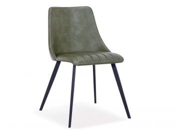 Andorra Dining Chair Green Vintage Seat by Bent Design image