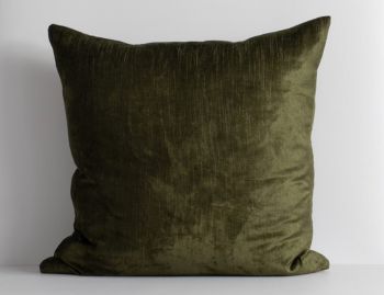 Bromley Cushion With Feather Inner Thyme by Baya image