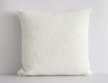 Cyprian Cushion with Feather Inner White by Baya image