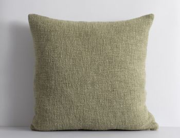 Cyprian Cushion with Feather Inner Willow by Baya image