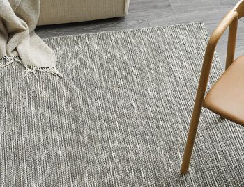 Abbas Flatweave Rug Gravel by Baya image