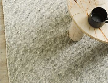Belverde Handwoven Rug Slate by Baya image