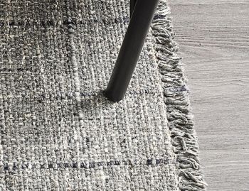 Gibson Flatweave Rug Cloud Grey by Baya image