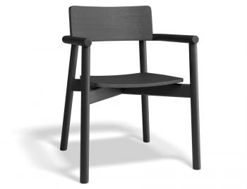 Andi Armchair Black Stained Ash by Bent Design image