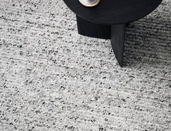 Karaka Handwoven Rug Oyster Grey by Baya image