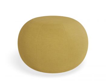 Ronde Pouf Small in Tuscan Yellow by Bent Design image