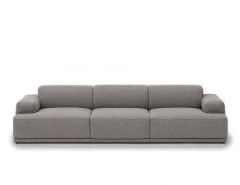 Connect Soft Modular 3 Seat Sofa Configuration 1 By Anderssen & Voll For Muuto image