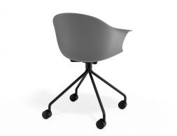 P 2 Pebble Armchair Greyseatv2 Pyramidcastors