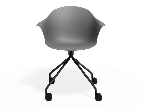 P 4 Pebble Armchair Greyseatv2 Pyramidcastors