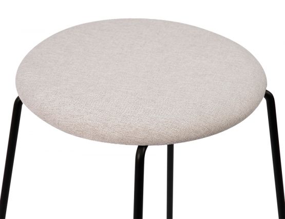 Hugo Low Stool Light Grey 5