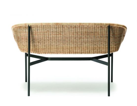 Bench Rattan Seat3