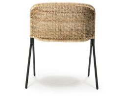 Kaki Armchair Indoor Rattan Dining 