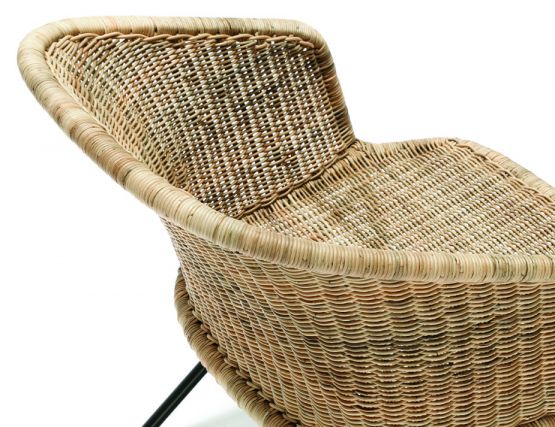 Kaki Natural Lounge Chairs