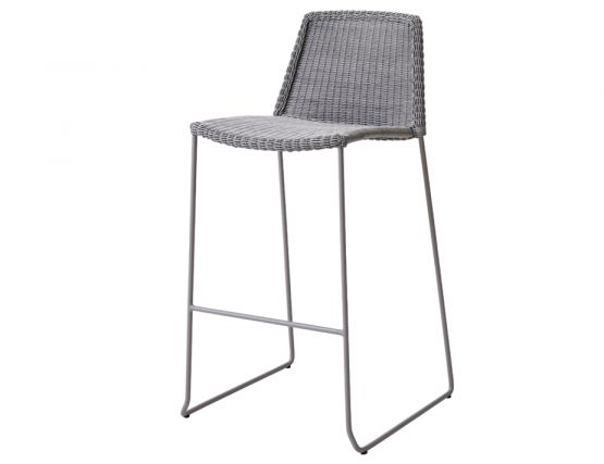 Breeze Range Bar Stool Light Grey