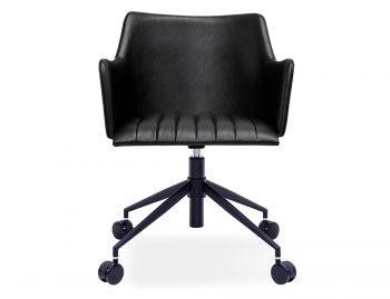 Andorra Office Armchair Black Vintage Seat by Bent Design image