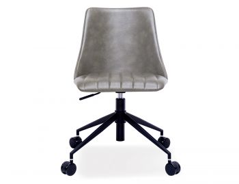 Andorra Office Chair Grey Vintage Seat by Bent Design image