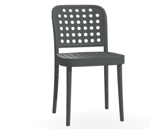 822 Diningchair Grey Shadow