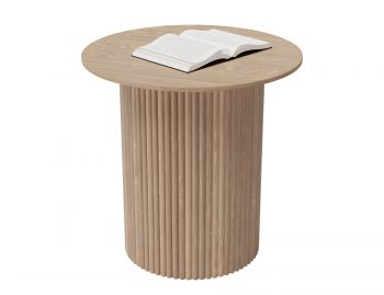 Poppy Side Table in Natural Ash by Huset image