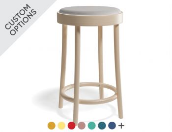 822 Kitchen Stool 66cm with Upholstered Seat by Claesson Koivisto Rune for TON image