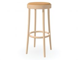 822 Stool 80 Padded S Cat 2 Leather