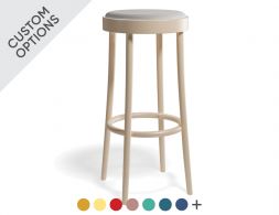 822 Barstool 80cm Beechnatural Banner Dots